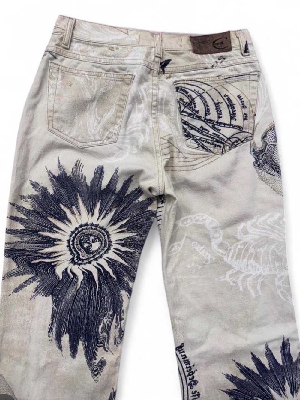 Vintage Cavalli Scorpio Astrology Pants 🦂 - Picture 5 of 7